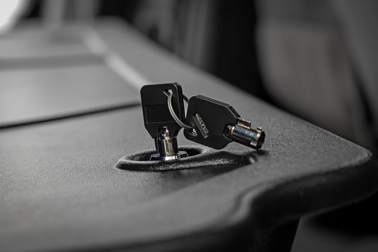 Under Seat Storage with Locking Lid | Double Cab | Chevy/GMC 1500/2500HD/3500HD (19-26 & Classic)