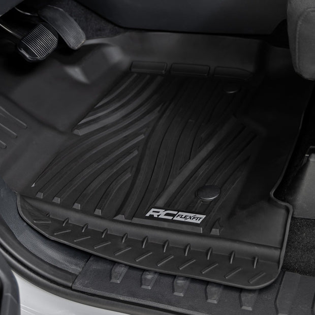 Flex-Fit Floor Mats | Front | Ford F-150 (15-26)/F-150 Lightning (22-26)/Raptor (17-25)