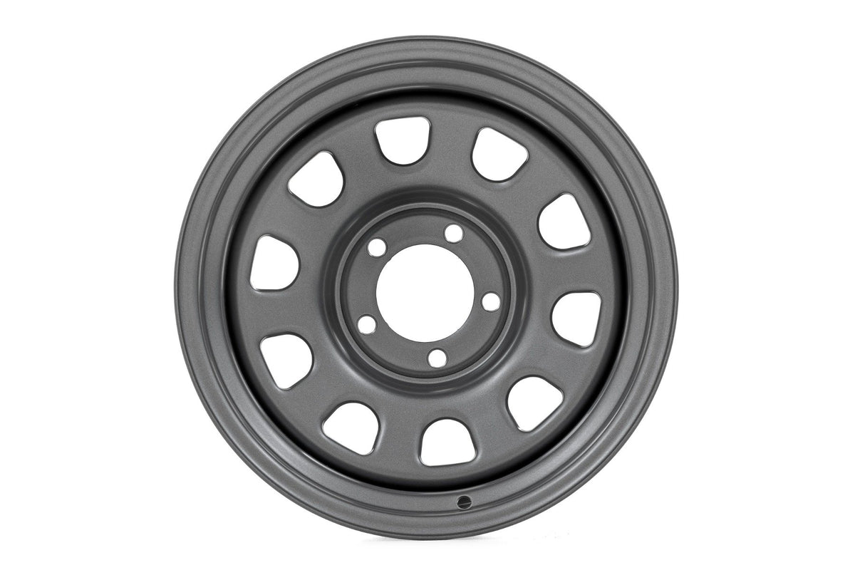 Steel Wheel | Gray | 17x9 | 5x5 | 3.30 Bore | -12