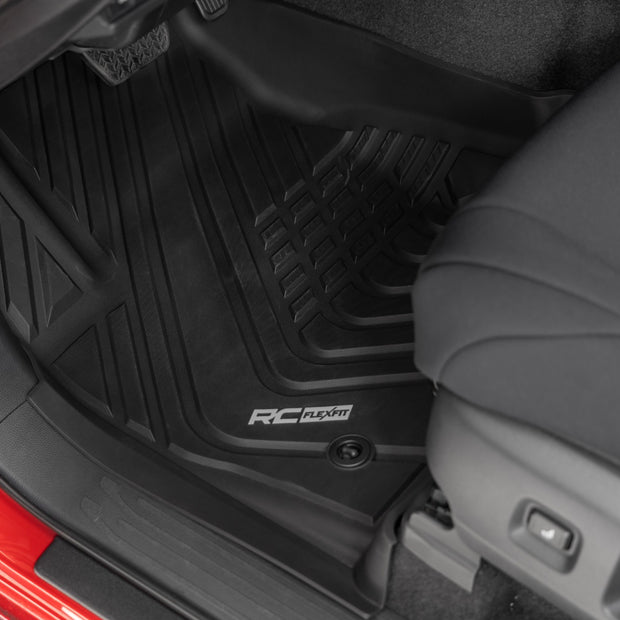 Flex Fit Floor Mats | Front | Crew | Toyota Tacoma 2WD/4WD (2024-2026)