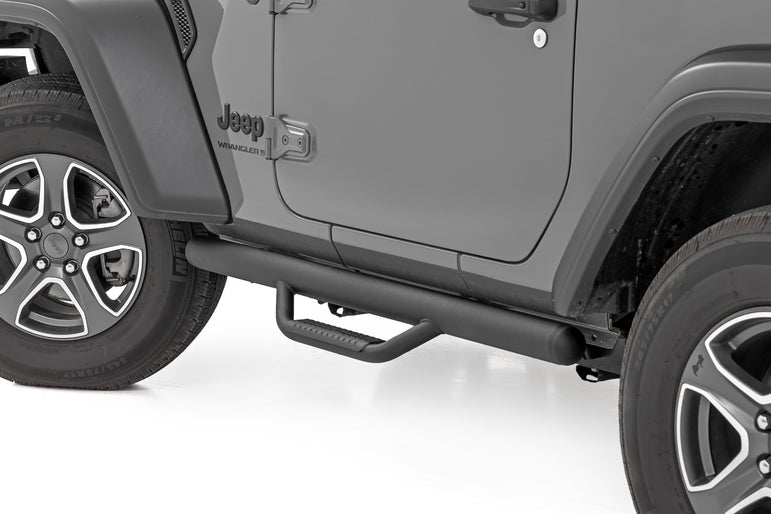 Nerf Steps | Full Length | 2 Door | Jeep Wrangler JL 4WD (2018-2026)