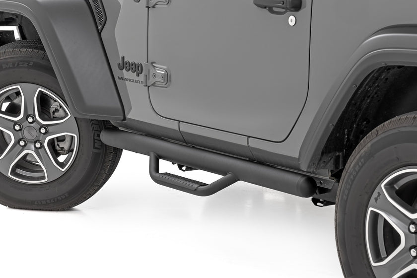 Nerf Steps | Full Length | 2 Door | Jeep Wrangler JL 4WD (2018-2026)