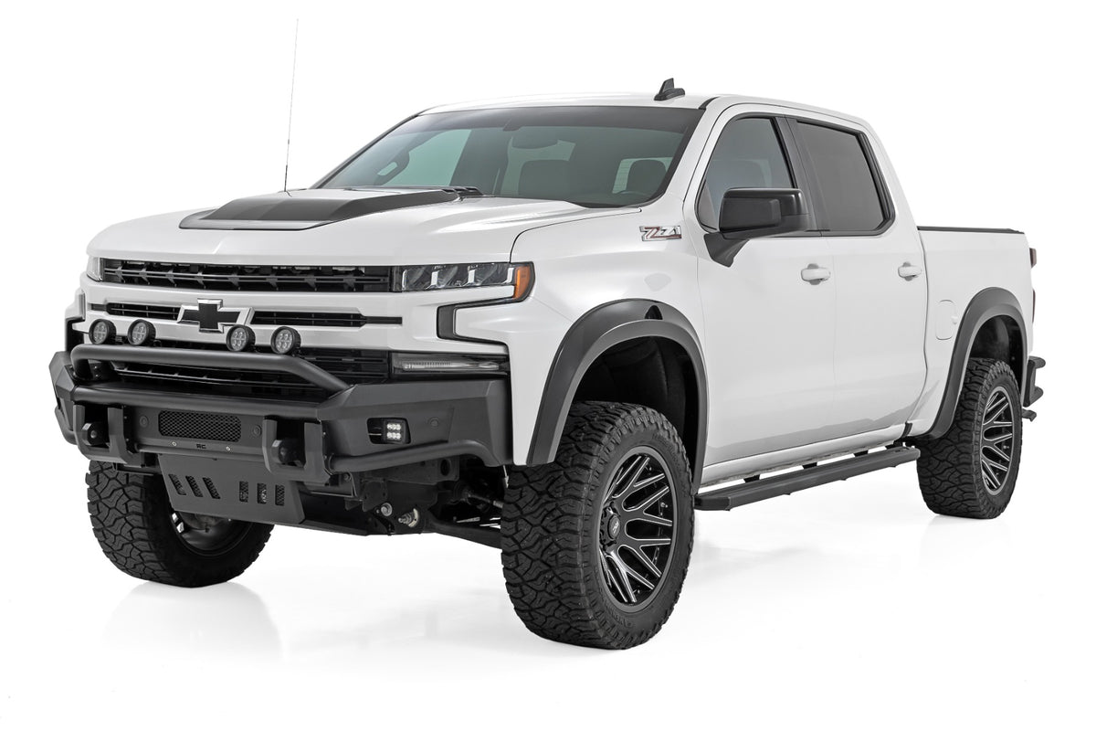 Multi-Color LED Running Boards | Crew Cab | Chevy/GMC 1500/2500HD/3500HD (19-26)