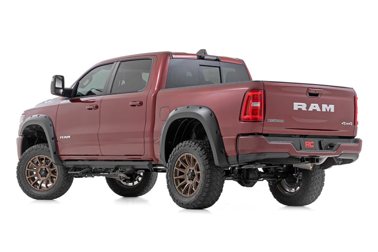 Pocket Fender Flares | PSC Billet Silver | Ram 1500 2WD/4WD (2025-2026)