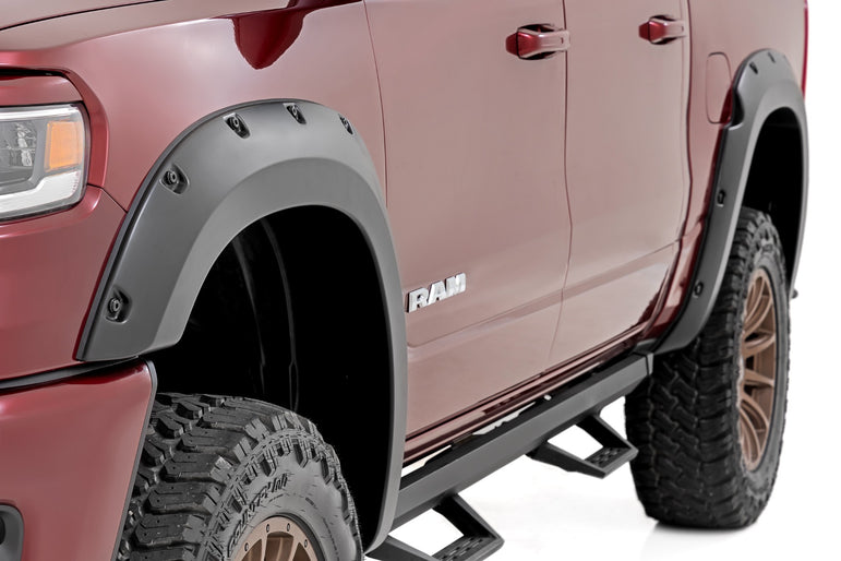 Pocket Fender Flares | PW7 Bright White | Ram 1500 2WD/4WD (2025-2026)