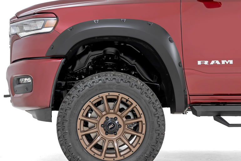 Pocket Fender Flares | PSC Billet Silver | Ram 1500 2WD/4WD (2025-2026)