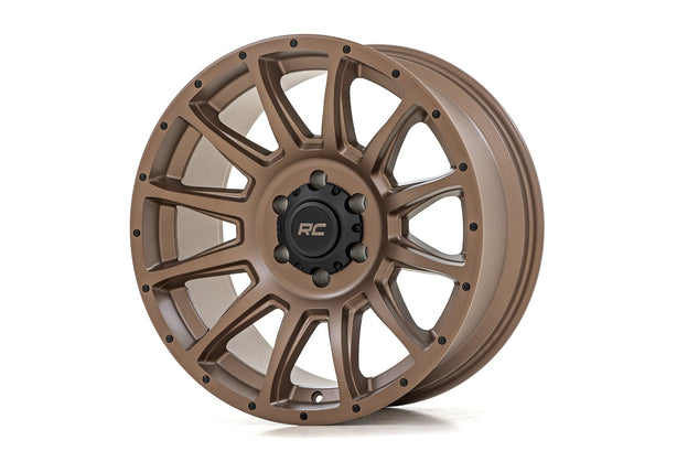 Rough Country 90 Series Wheel | One-Piece | Bronze | 18x9 | 5x5 | 0mm