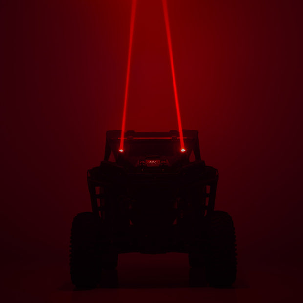 Laser Whip Light Kit | RGBW | 1200 Lumens | Pair