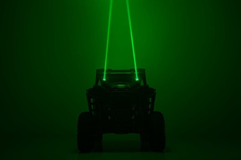 Laser Whip Light Kit | RGBW | 1200 Lumens | Pair