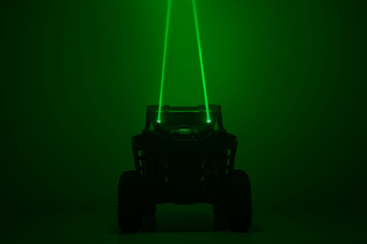 Laser Whip Light Kit | RGBW | 1200 Lumens | Pair
