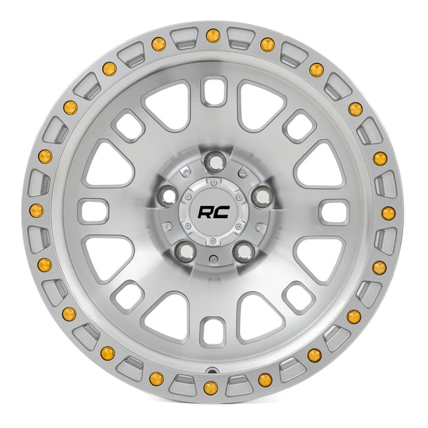 Rough Country 82 Series Wheel | One-Piece | Full Machined | 17x9 | 6x5.5 | -12mm