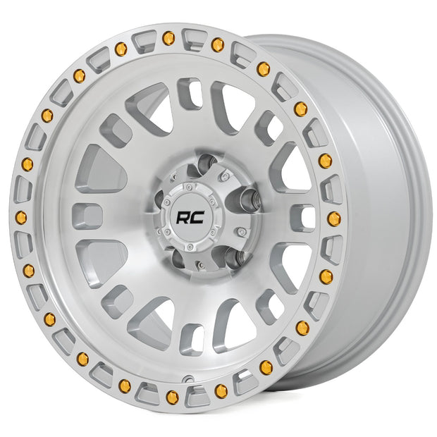 Rough Country 82 Series Wheel | One-Piece | Full Machined | 17x9 | 5x5 | -12mm
