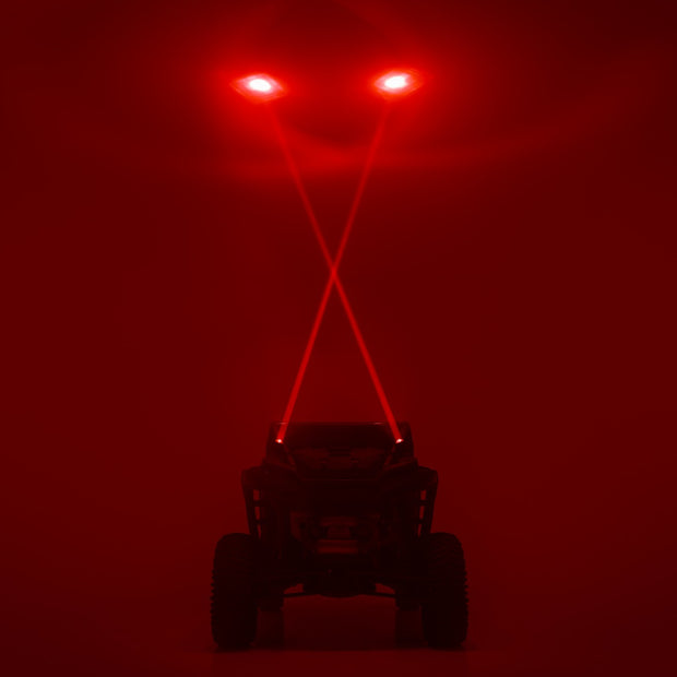 Laser Whip Light Kit | RGBW | 2400 Lumens | Pair