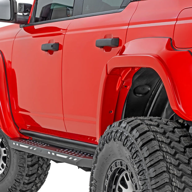 Fender Flares | PQ Race Red | Ford Bronco 4WD (2021-2026)