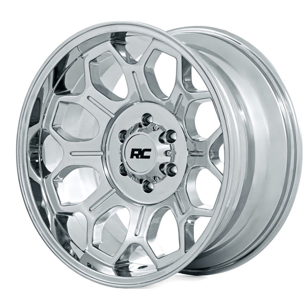 Rough Country 77 Series Wheel | One-Piece |Chrome | 22x12 | 8x170 | -44mm