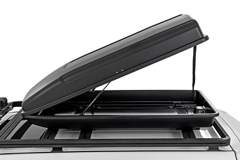 Rooftop Cargo Box | Hard Shell | Strut Assisted | 14.5 Cu. Ft. Storage