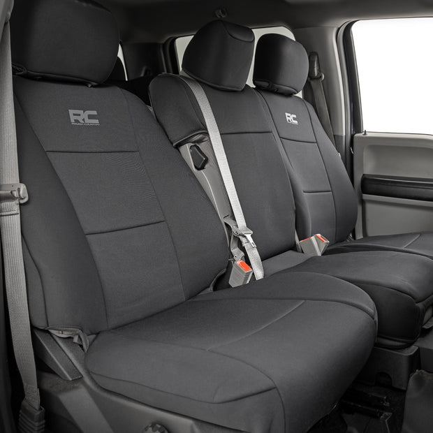 Seat Covers | FR Bench | Ford F-150 (15-26)/F-250 Super Duty (17-26)/F-350 Super Duty (17-26)