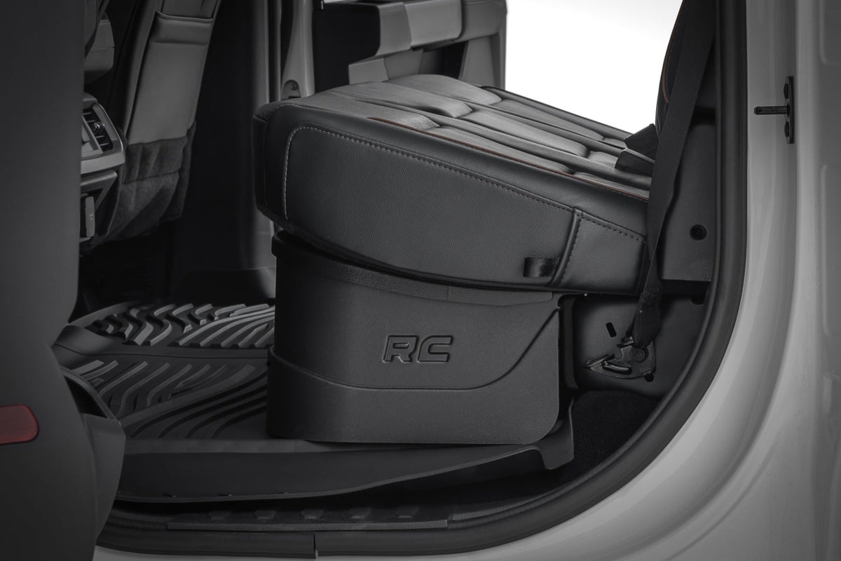 Under Seat Storage with Locking Lid | Ford F-150/F-250/F-350/Raptor (2015-2025)