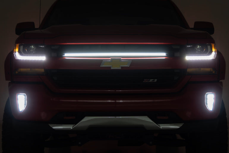 LED Light Kit | Grille Mount | 30 Inch DRL | Chevy Silverado 1500 (16-18)