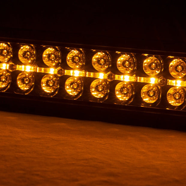 50 Inch Black Series LED Light Bar | Dual Row | Amber DRL