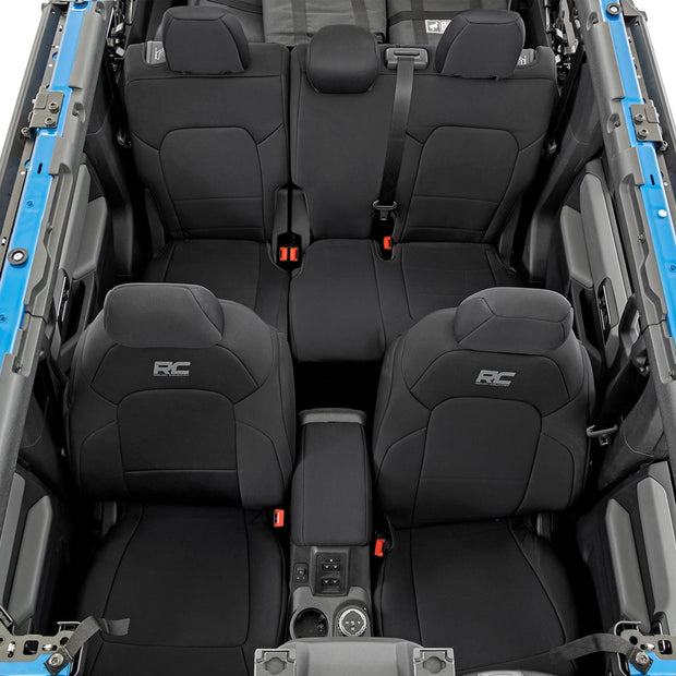 Seat Covers | Bucket Seats | FR & RR | Ford Bronco 4WD (2021-2026)