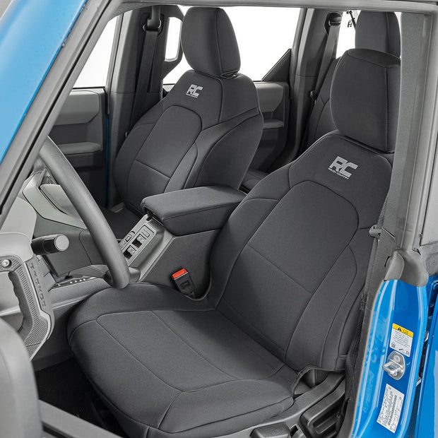 Seat Covers | Bucket Seats | FR & RR | Ford Bronco 4WD (2021-2026)