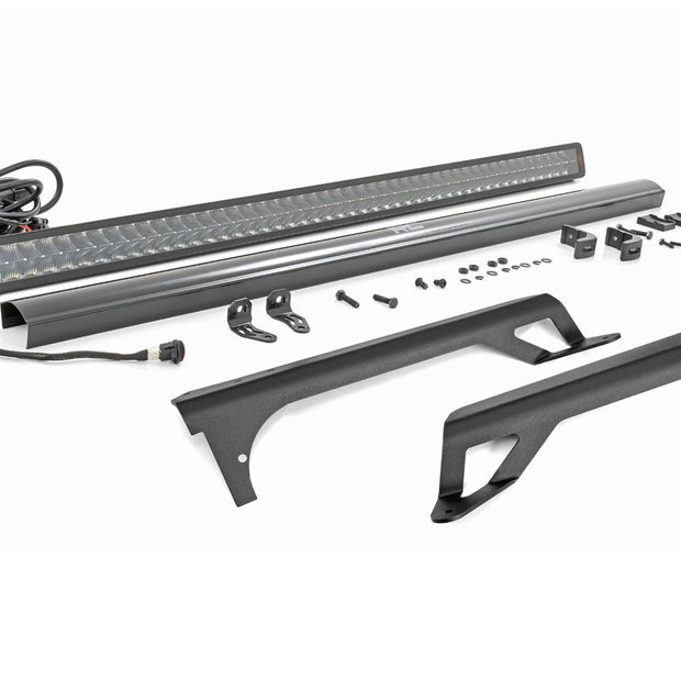 LED Light Kit | Windshield Mount | 50" Spectrum Dual Row | Jeep Wrangler TJ (97-06)