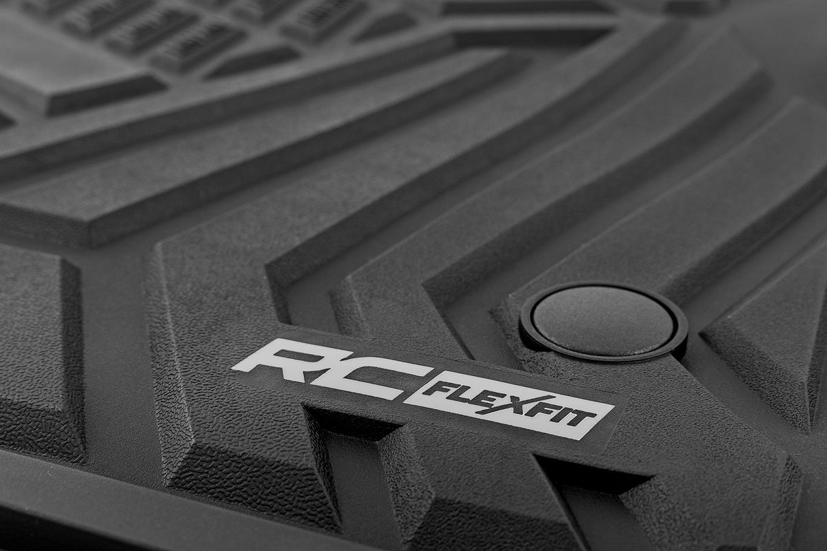 Flex-Fit Floor Mats | Front | Ford F-250/F-350 Super Duty 2WD/4WD (2017-2026)