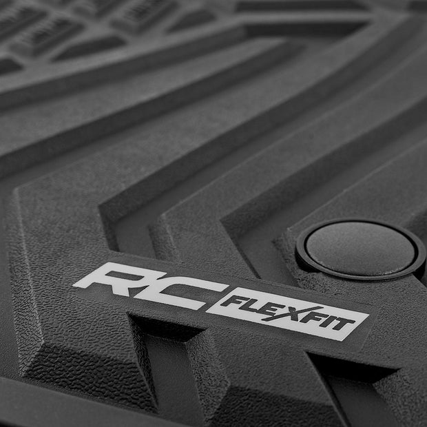 Flex-Fit Floor Mats | Front and Rear | Ford F-250/F-350 Super Duty (17-26)