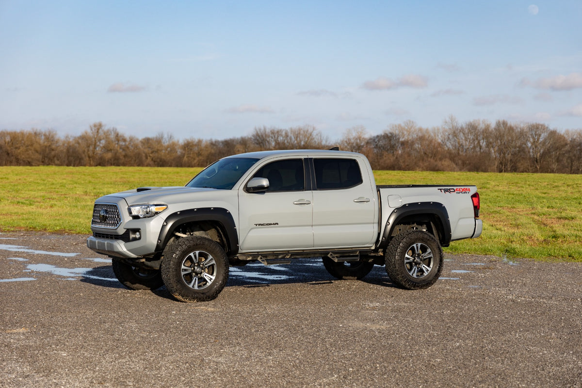 Pocket Fender Flares | 1G3 Magnetic Grey | Toyota Tacoma 2WD/4WD (2016-2023)