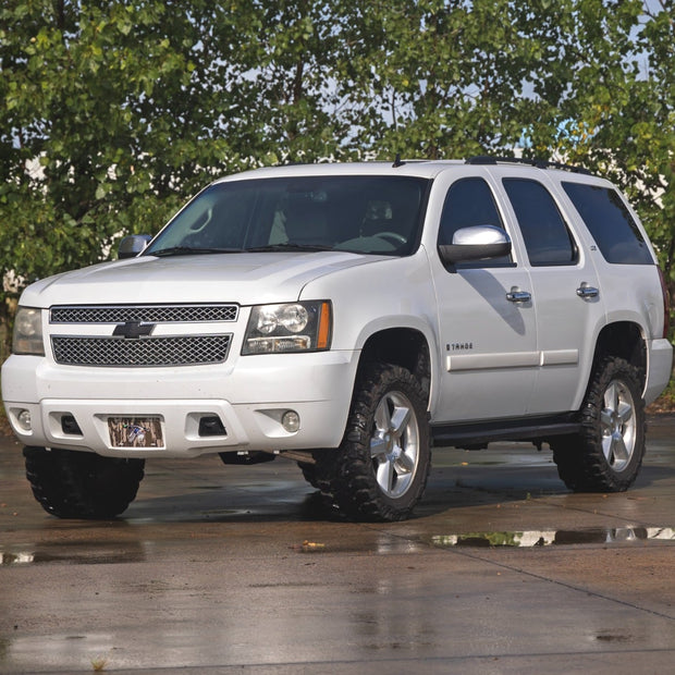 3.5 Inch Lift Kit | N3 Struts | Forged UCAs RED | Chevy/GMC SUV 1500 (07-20)