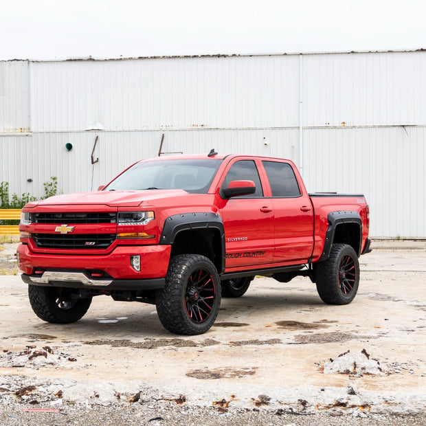 Fender Flares | Defender l 5'9" Bed  | G7C Red Hot | Chevy Silverado 1500 (14-18 & Classic)