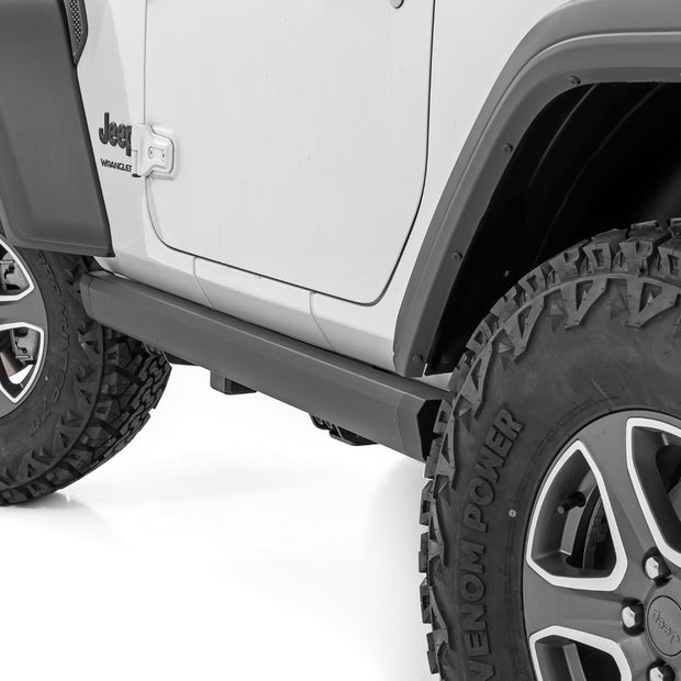 Power Running Boards | Dual Electric Motor | 2 Door | Jeep Wrangler JL (18-26)
