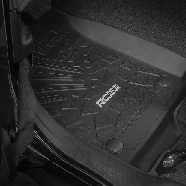 Flex Fit Floor Mats | FR | 4 Door | Jeep Wrangler Unlimited 4WD (2018-2026)