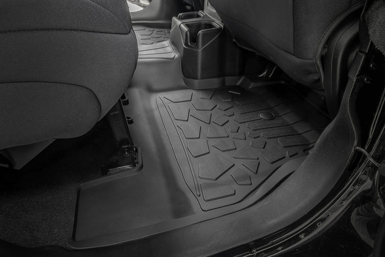 Flex Fit Floor Mats | FR & RR | 4 Door | Jeep Wrangler Unlimited 4WD (18-26)