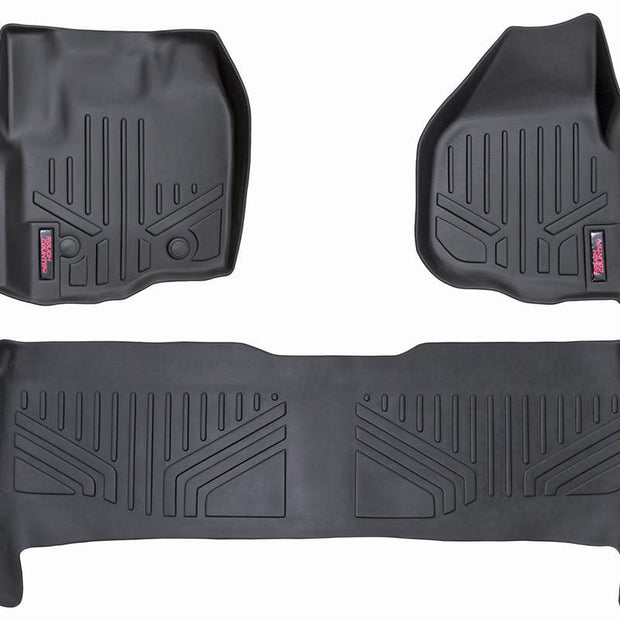 Floor Mats | FR & RR | Raised FR Pedal | Ford F-250/F-350 Super Duty (12-16)