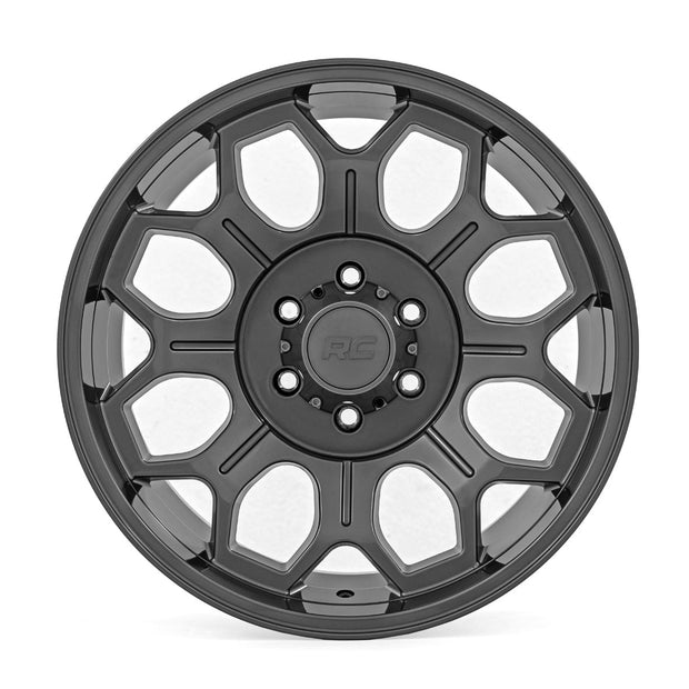 Rough Country 77 Series Wheel | One-Piece | Gunmetal Gray | 20x9 | 6x5.5 | 0mm