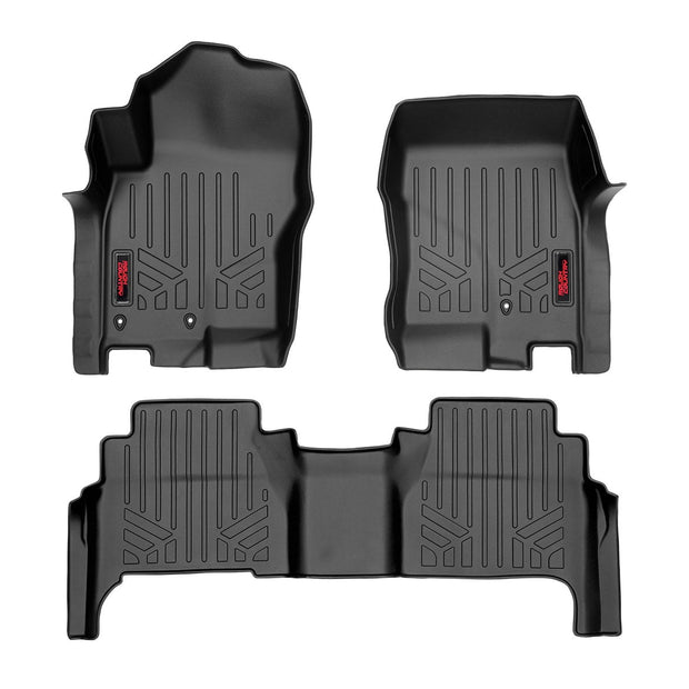 Floor Mats | FR & RR | Crew Cab | Nissan Frontier 2WD/4WD (2008-2021)