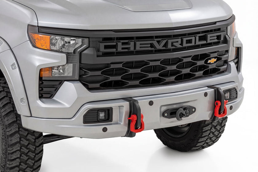 Front FXS Bumper | 12000S | GAN Silver Ice Metallic | Chevy Silverado 1500 2WD/4WD (2023-2026)