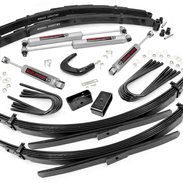 6 Inch Lift Kit | 56 Inch RR Sprgs | Chevy/GMC Half-Ton Suburban/K5 Blazer (88-91)