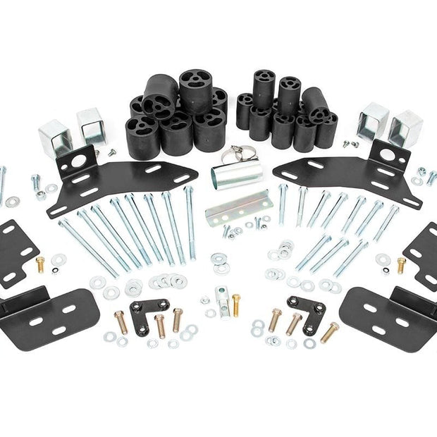 Body Lift w/Bump Brckt | FR & RR | 3" | Chevy C1500/K1500 Truck (95-99)