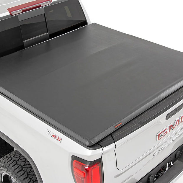 Soft Tri-Fold Bed Cover | 5'10" Bed | Chevy/GMC Sierra 1500 (19-26)/Silverado 1500 (19-26)