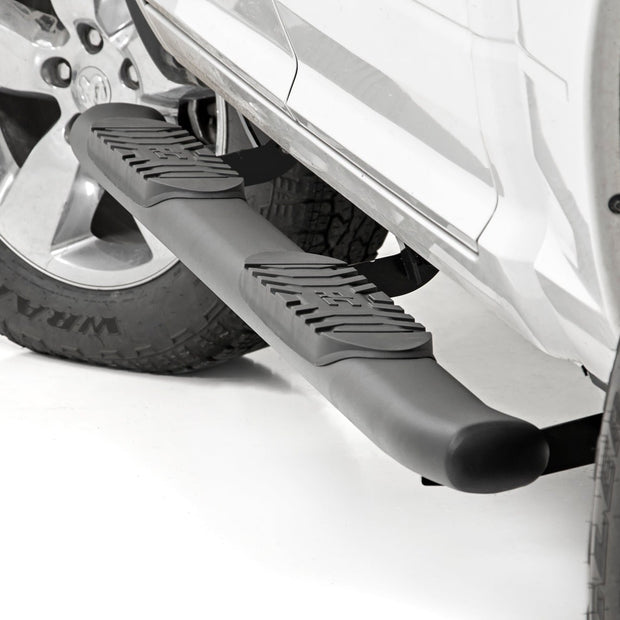 Oval Nerf Step | Crew Cab | Black | Ram 1500/2500/3500 2WD/4WD (2010-2025 & Classic)