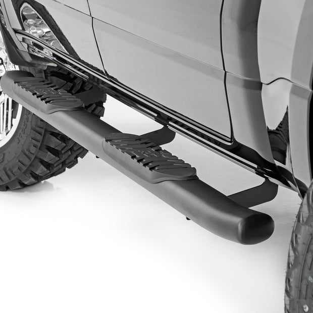 Oval Nerf Step | Crew Cab | Black | Ram 1500 (19-26)/1500 TRX (21-24)