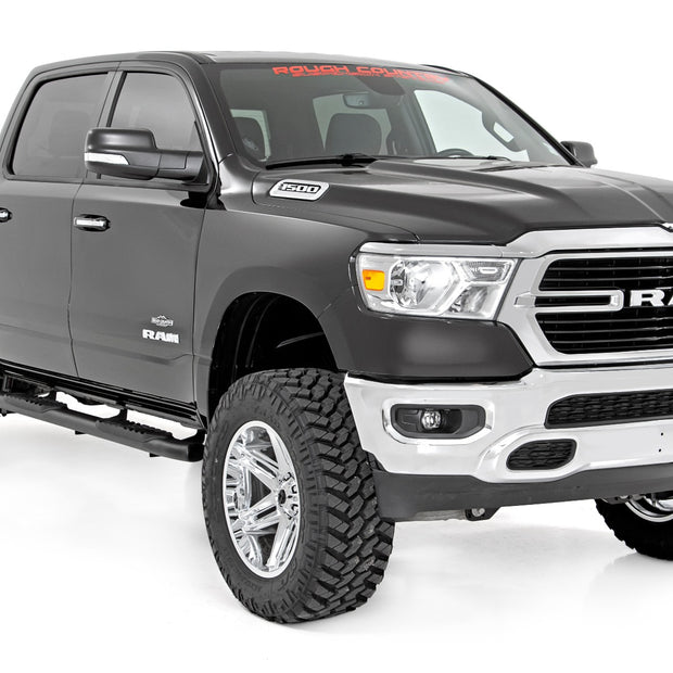 Oval Nerf Step | Crew Cab | Black | Ram 1500 (19-26)/1500 TRX (21-24)