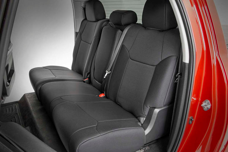 Seat Covers | FR w/ Console Cover and Rear | Toyota Tundra 2WD/4WD (14-21)