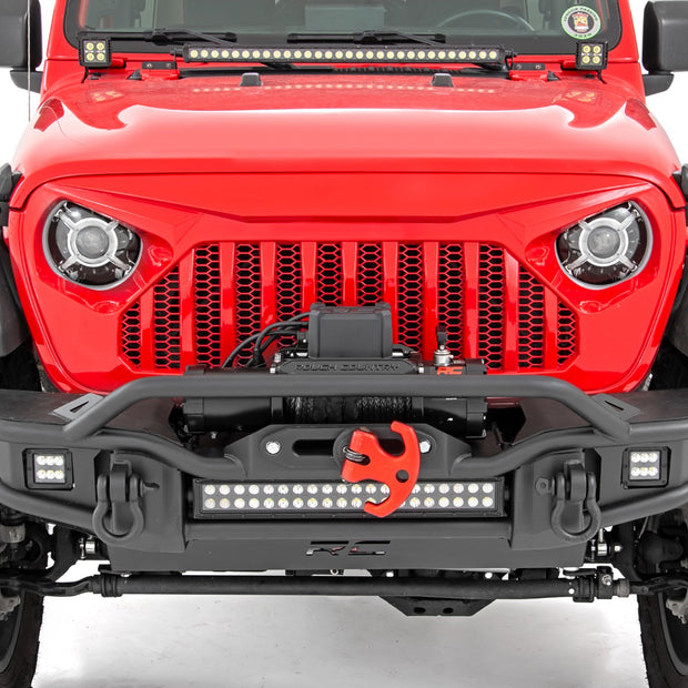 9 Inch DRL Halo LED Headlights | DOT Approved | Jeep Gladiator JT/Wrangler JL (18-26)