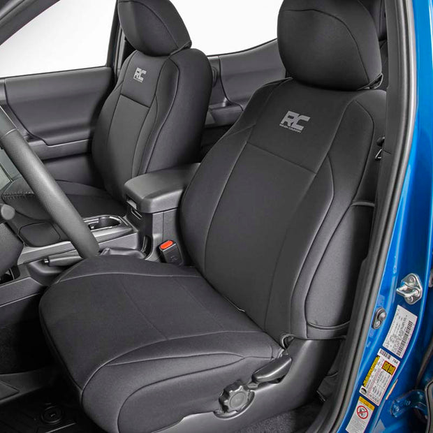 Seat Covers | Front | Double Cab | Toyota Tacoma 2WD/4WD (2016-2023)