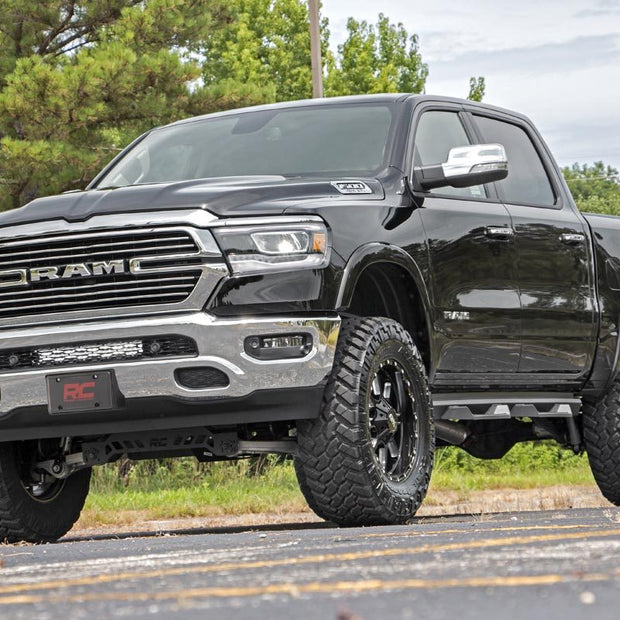 LED Light Kit | Bumper Mount | 20" Black Dual Row| Amber DRL | Ram 1500 (19-24)