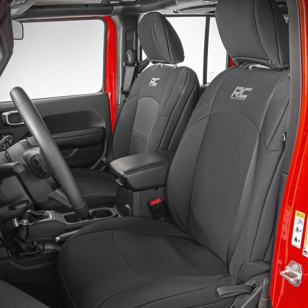 Seat Covers | Front and Rear | Jeep Wrangler Unlimited 4WD (2018-2026)